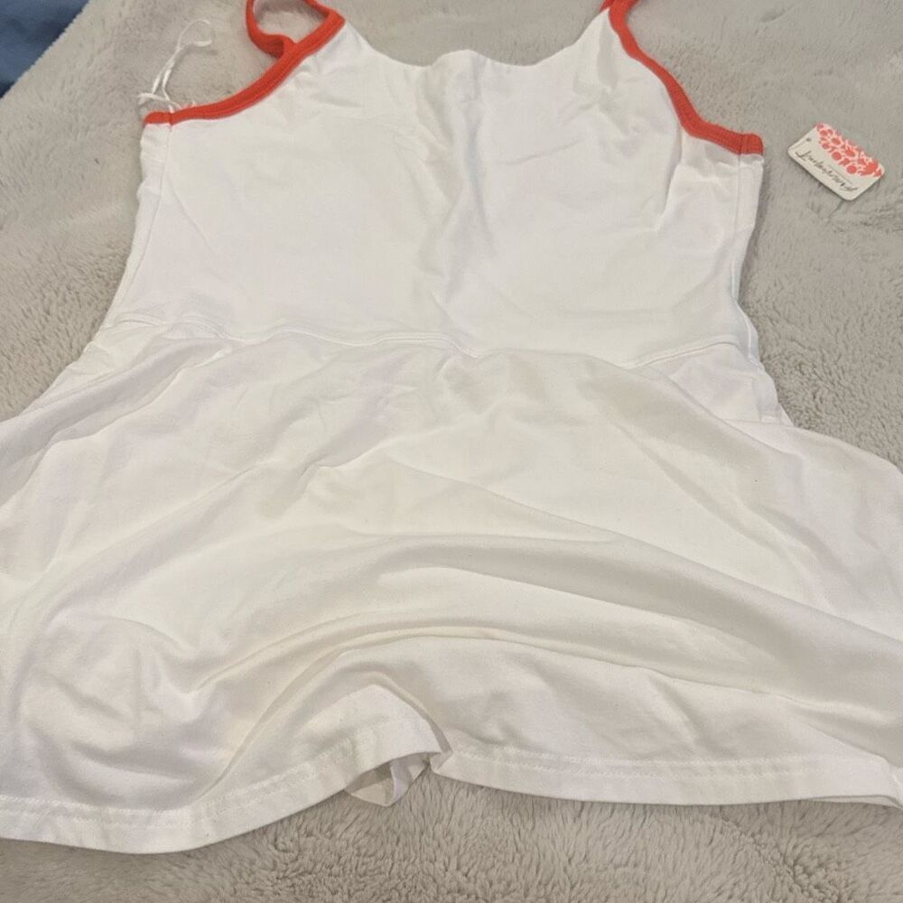 Free People Tennis dress with shorts.  Size L. NWT